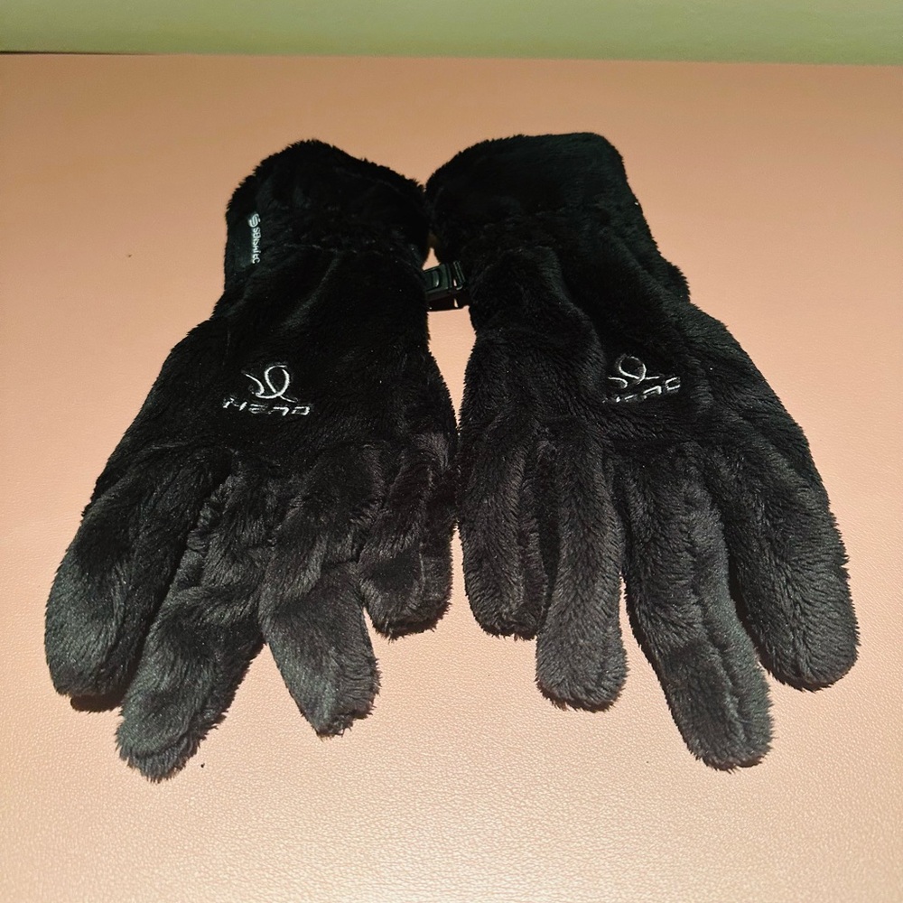 HEAD  Black Fleece Gloves